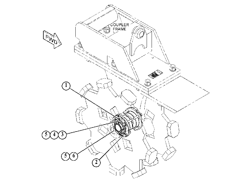 HUB GP-DRIVE 5195695 CAT
