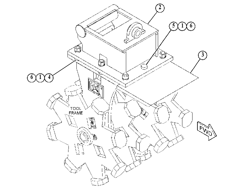 FRAME GP-QUICK COUPLER 5177017 CAT