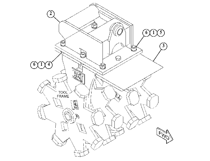 FRAME GP-QUICK COUPLER 5177015 CAT