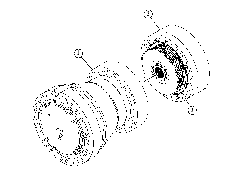 WHEEL AR-FINAL DRIVE & BRAKE 4779948 CAT