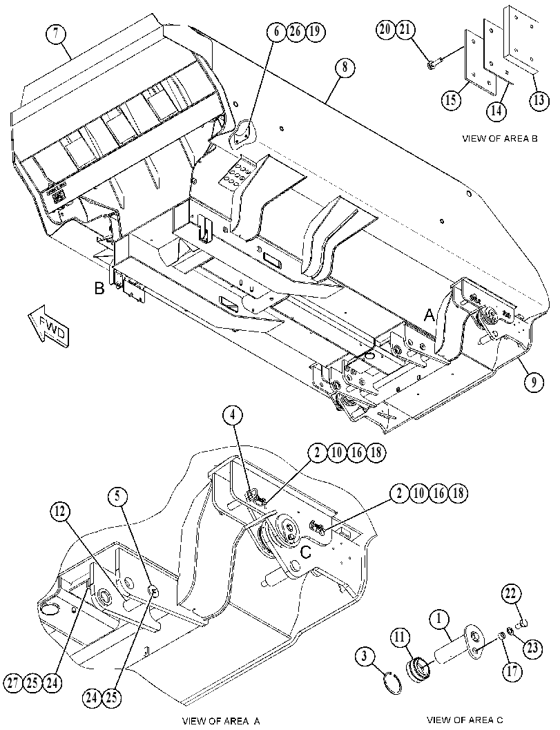 BODY GP-TRUCK 3511482 CAT