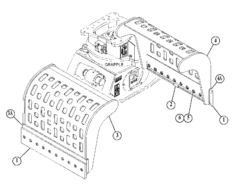 SHELL GP-GRAPPLE 4831486 CAT