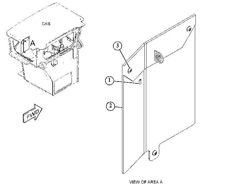 COMPARTMENT GP-LITERATURE 4868600 CAT