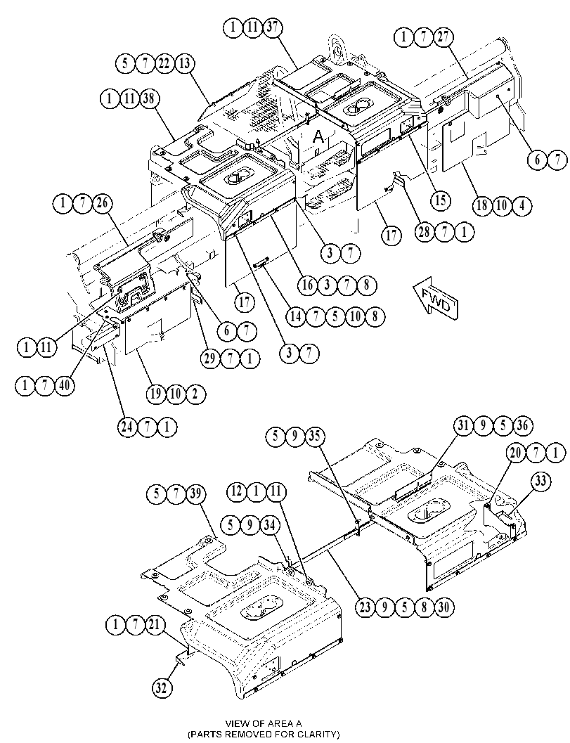 COVER GP-SCREED 4733307 CAT