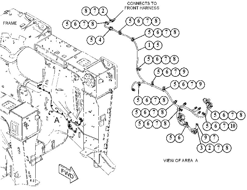 WIRING GP-COMMAND SIGNAL 4641845 CAT