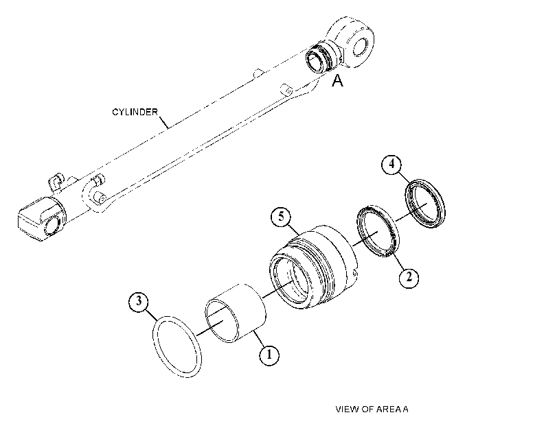 HEAD GP-HYDRAULIC CYLINDER 4952728 CAT
