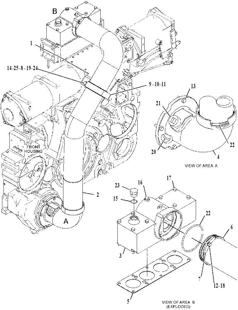 SEPARATOR GP-AIR 4167658 CAT