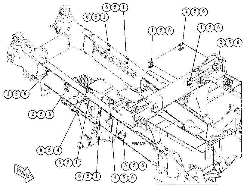 MOUNTING GP-BRACKET 4363211 CAT