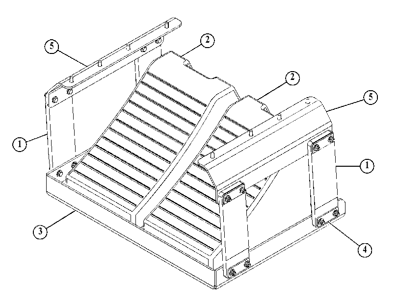 CHOCK GP-WHEEL 4977845 CAT