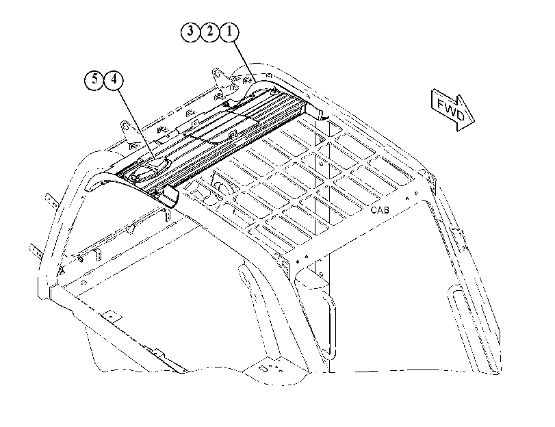 HEADLINER GP-CAB 5134180 CAT