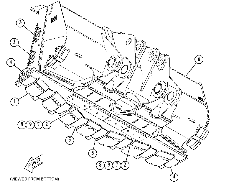 BUCKET GP-HEAVY DUTY ROCK 4969928 CAT