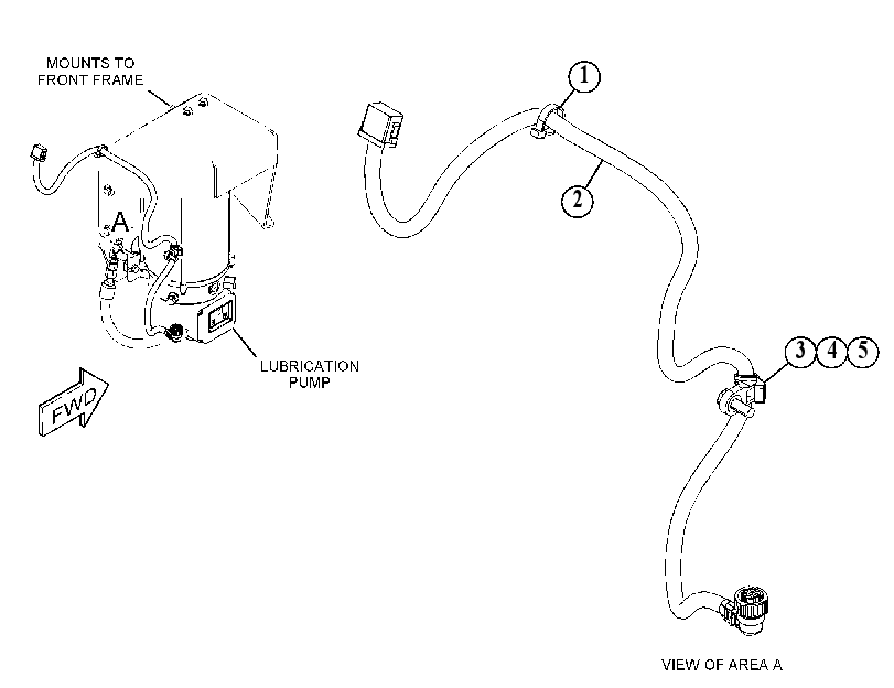 WIRING GP-LUBRICATION 4808960 CAT
