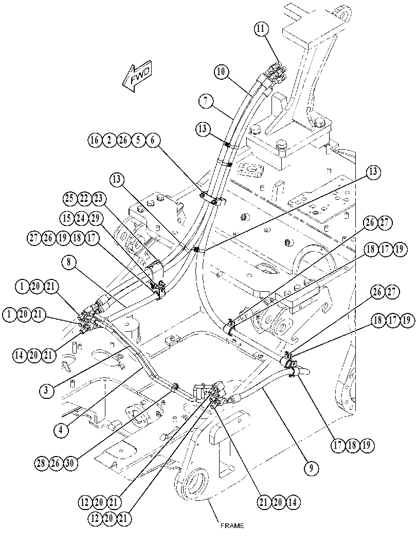 LINES GP-ANGLE & TILT 4647882 CAT