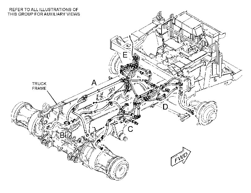 LINES GP-BRAKE OIL COOLER 4248029 CAT