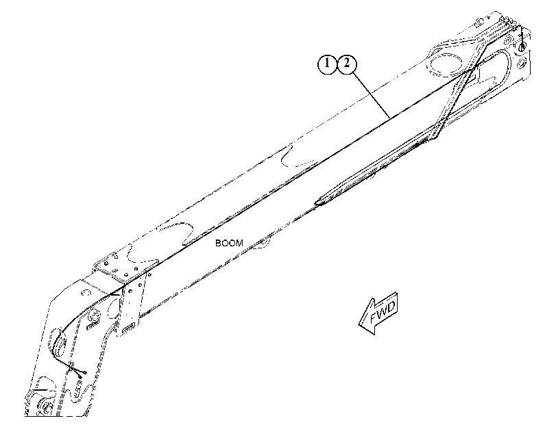 WIRING GP-BOOM 5138562 CAT