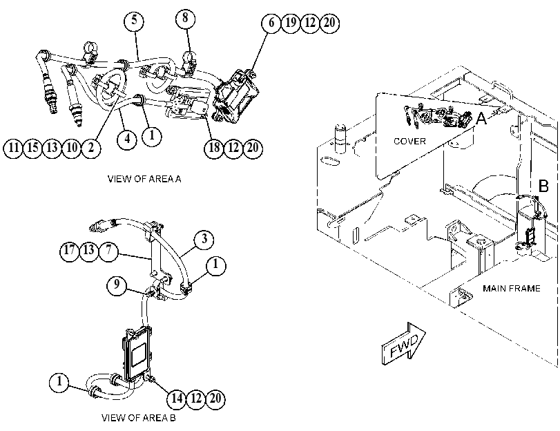 SENSOR GP-NITROGEN OXIDE 4249122 CAT