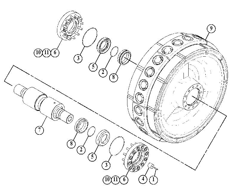IDLER GP 1987309 CAT