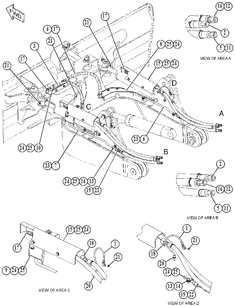 LINES GP-ANGLE & TILT 4852304 CAT