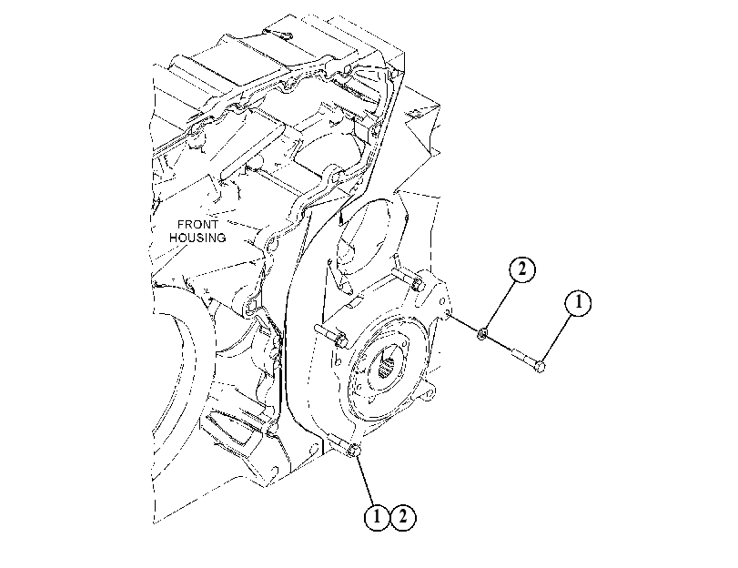FASTENER GP-FRONT GEAR DRIVE 5157491 CAT