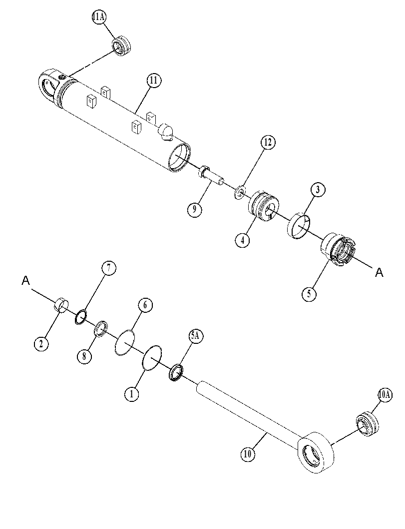CYLINDER GP-ANGLING 4849588 CAT