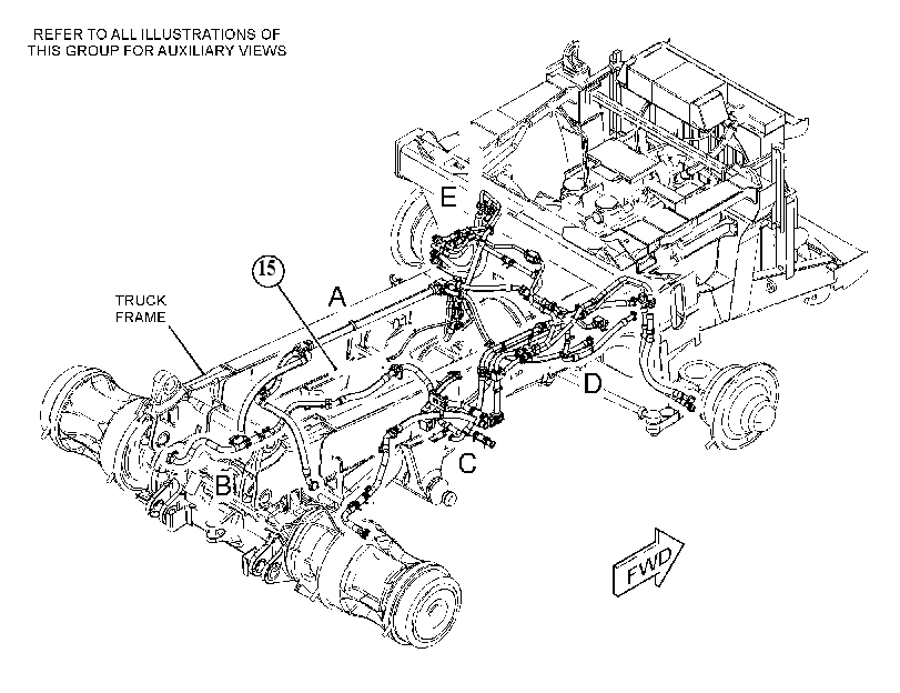 LINES GP-BRAKE OIL COOLER 4248028 CAT