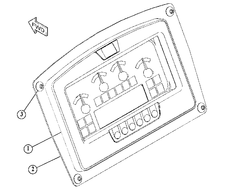 MOUNTING GP-MONITOR 4668189 CAT