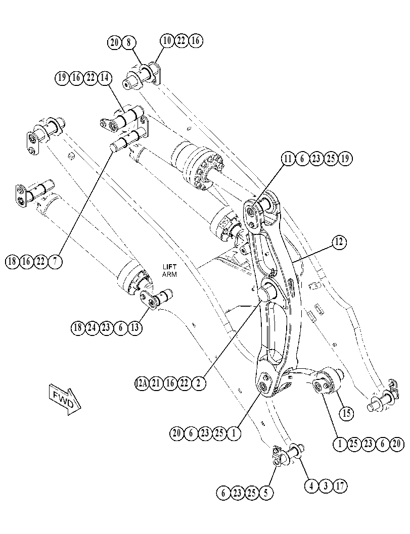 LEVER GP-TILT 4989768 CAT