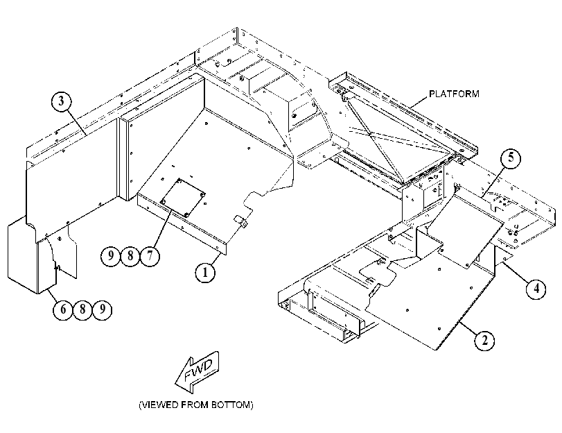 COVER GP-PLATFORM 5198696 CAT