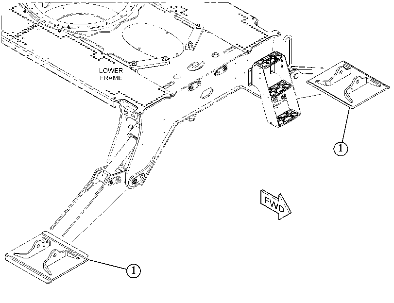 PAD GP-STABILIZER 5122333 CAT