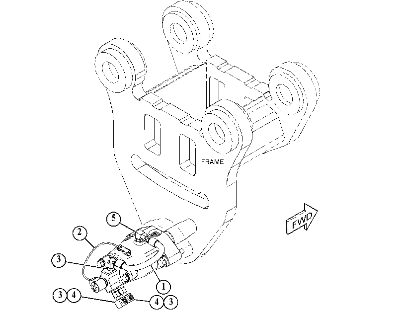 LOCK GP-CENTERSHIFT 5209964 CAT