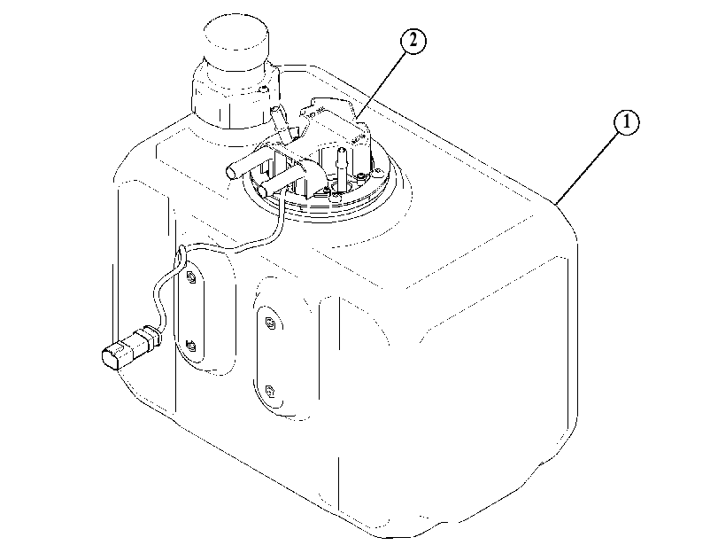 Бак AdBlue 5065800 CAT