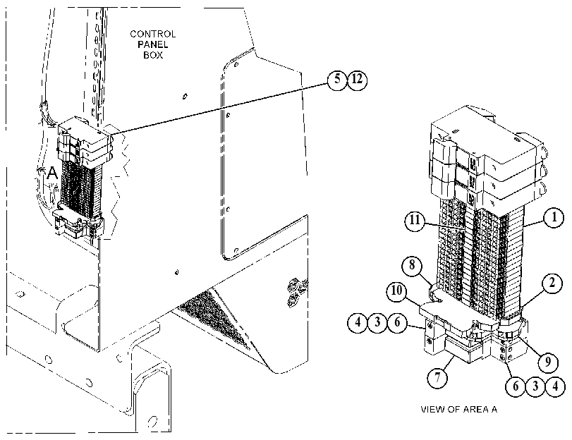 BLOCK GP-TERMINAL 5136949 CAT