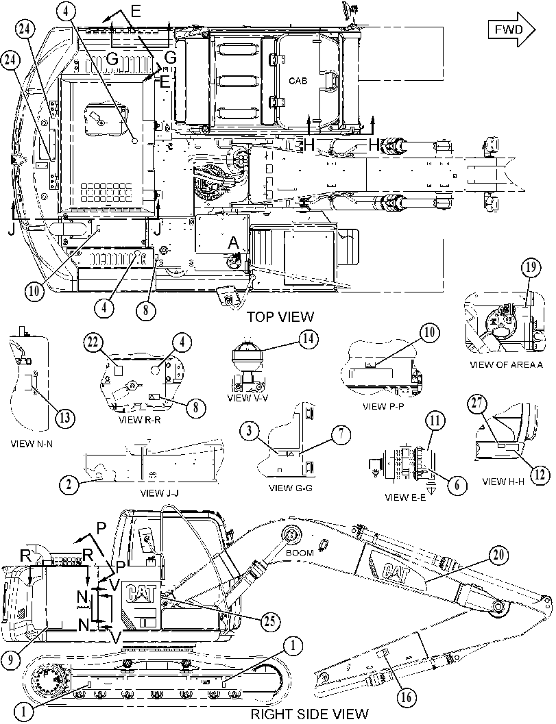 Пластина и плёнка 4513928 CAT