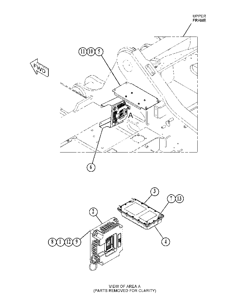 MOUNTING GP-ELECTRONIC CONTROL 5054861 CAT