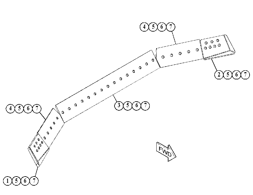 Зуб и режущая кромка 5072940 CAT