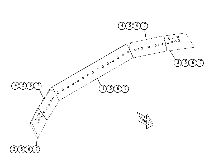 Зуб и режущая кромка 5072939 CAT