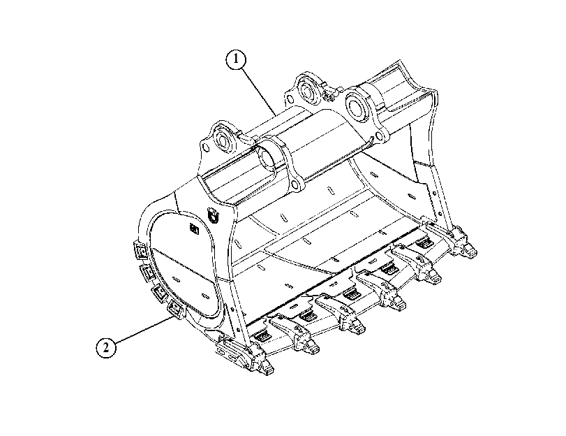 Ковш в сборе 4771028 CAT
