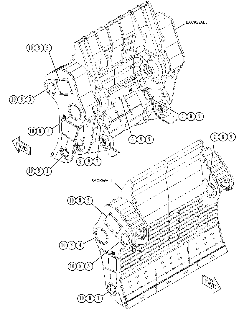 PLATE GP 5159752 CAT