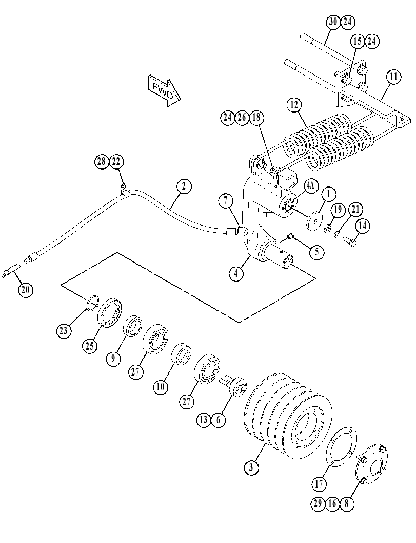 BELT TIGHTENER GP 5132609 CAT