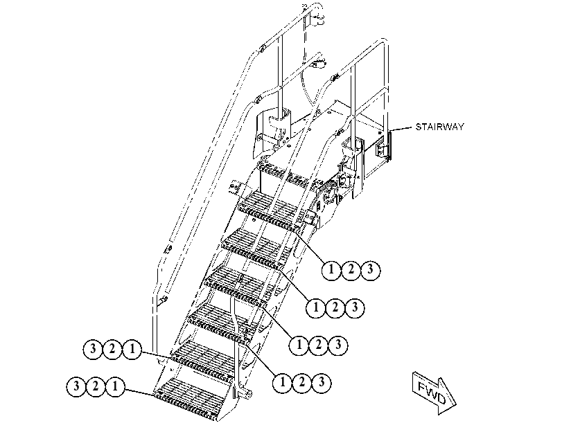 Крепление площадки 5137806 CAT