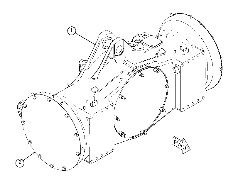 HOUSING GP-REAR AXLE 5002538 CAT