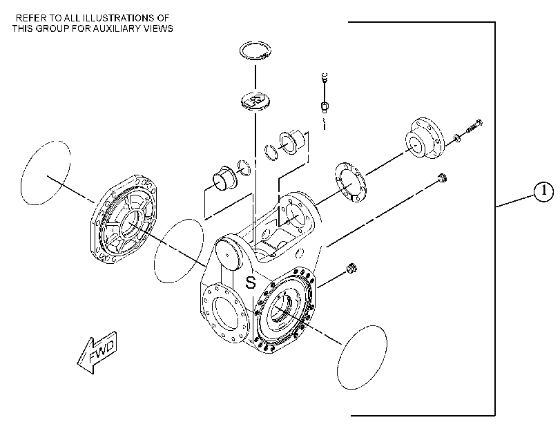 AXLE GP-OSCILLATING 4907848 CAT