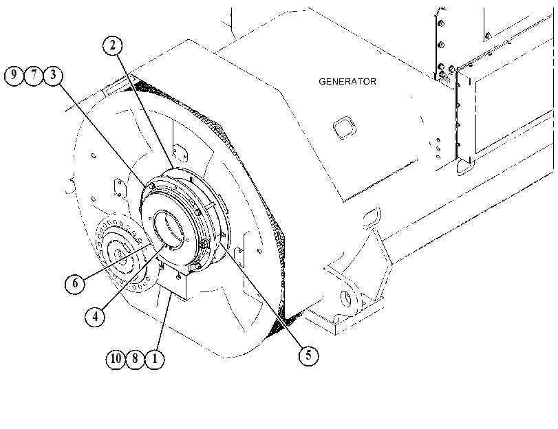 BEARING & HOUSING GP 5152403 CAT