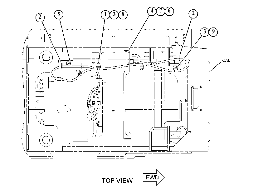 WIRING GP-CAB RISER 4662810 CAT