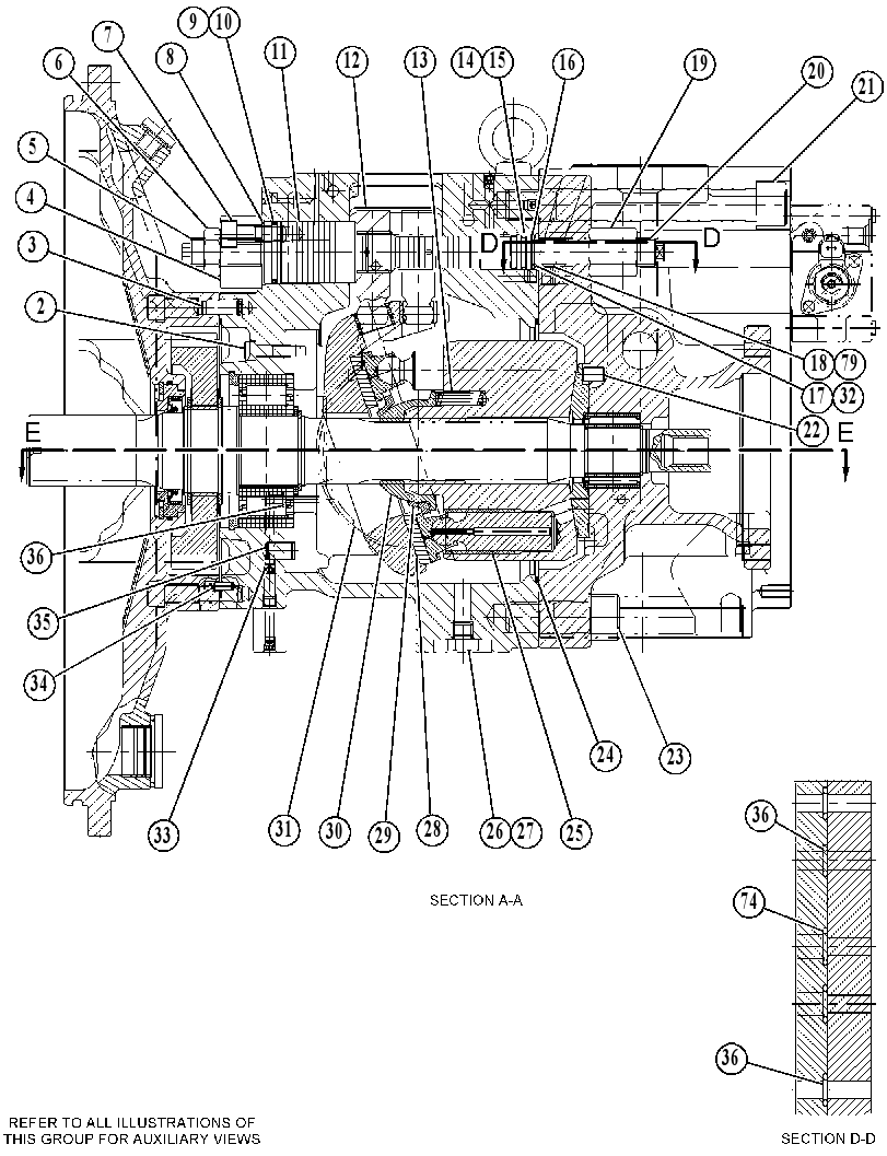 PUMP GP-PISTON & GEAR 4978497 CAT