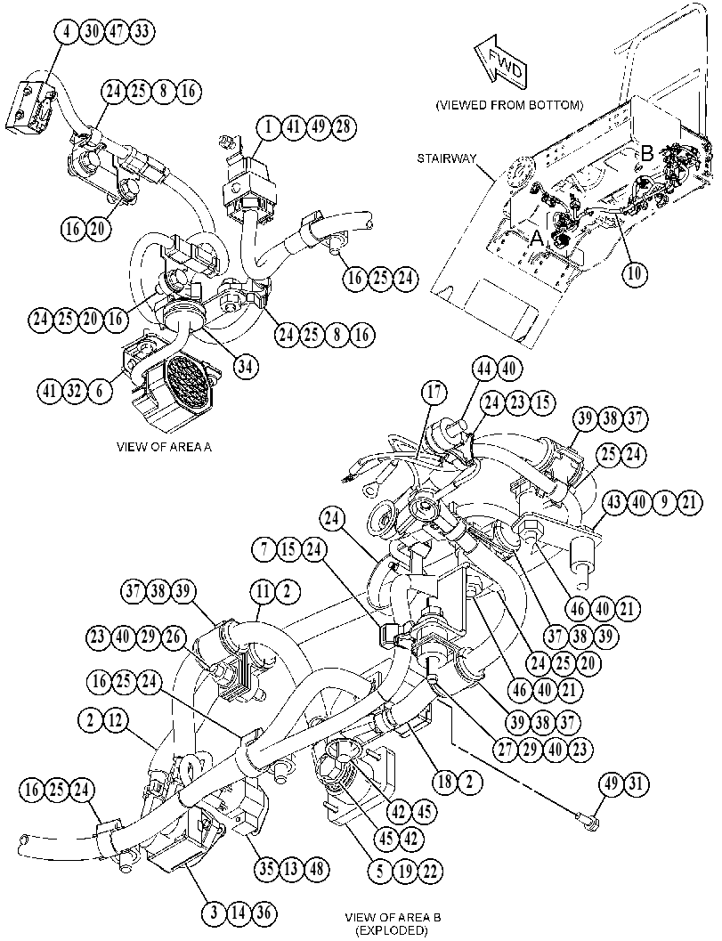 Проводка площадки 5177215 CAT
