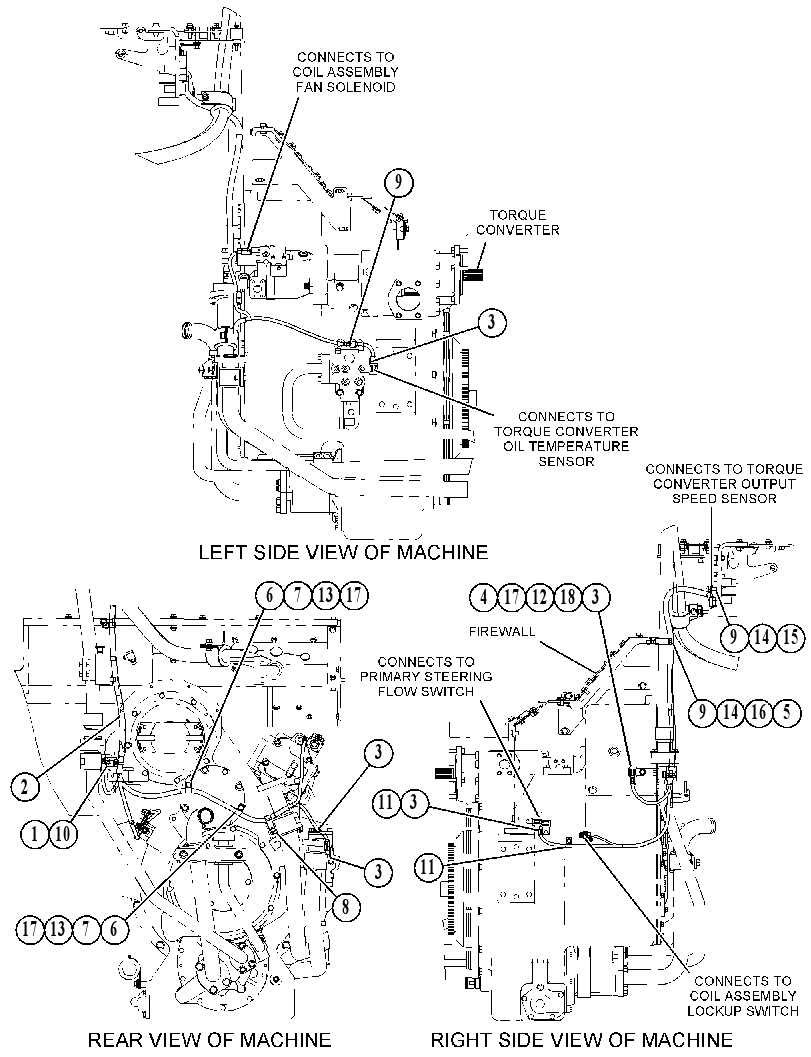 WIRING GP-TORQUE CONVERTER 4794271 CAT