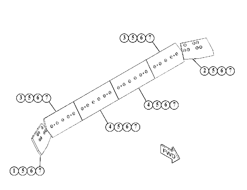 Зуб и режущая кромка 5072942 CAT
