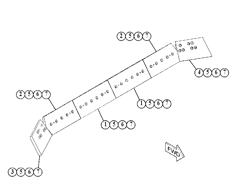 Зуб и режущая кромка 5072944 CAT