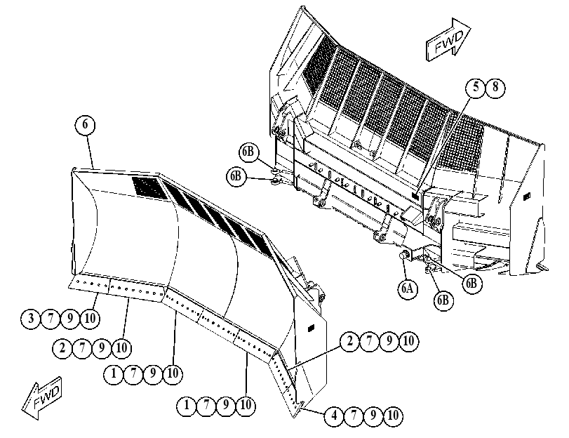 BLADE & EDGE GP-UNIVERSAL 5249613 CAT